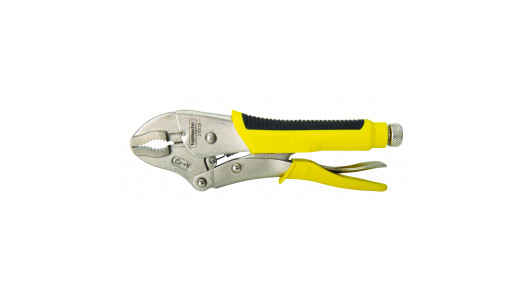 Locking pliers, curved jaw 180mm CR-V TMP image