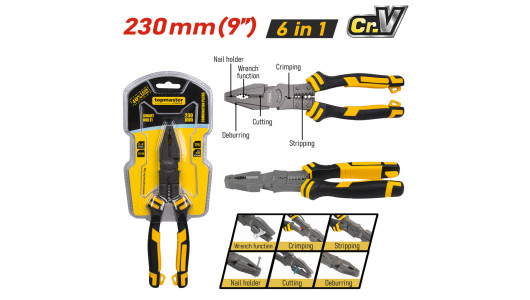 Combination pliers SMART MULTI 230mm TMP image