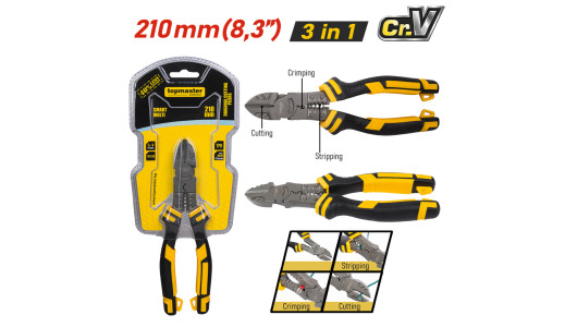 Diagonal cutting pliers SMART MULTI 210mm TMP image