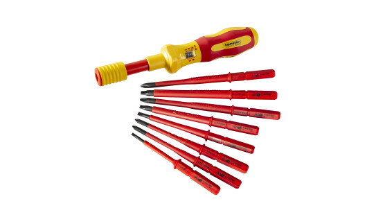 Interchangable torque screwdriver 1000V 9pcs set TMP image