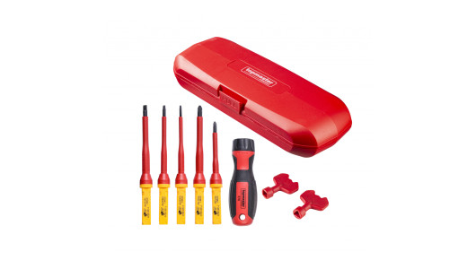 Set 8 surubelnite izolate VDE 1000V cu maner unic TMP image