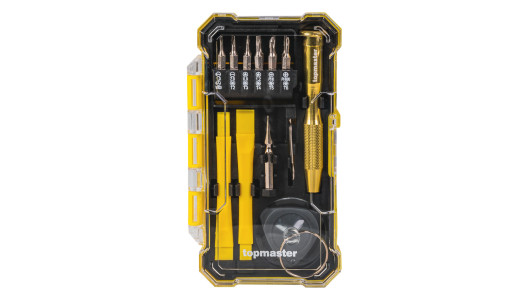 Комплект за ремонт на електроника, 19 части Topmaster Professional image