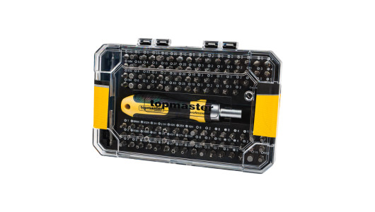 Set surubelnita cu clicket si 114 biti 1/4" CRV TMP image