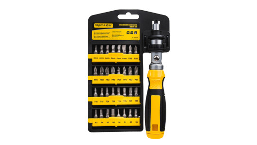 33pcs bits set with ratchet screwdriver TMP image