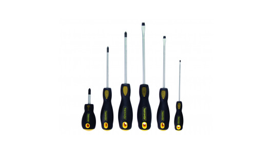 Отвертки прави и кръстати к-т 6бр SVCM Topmaster Professional image