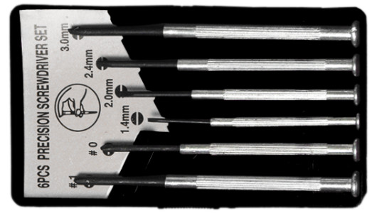 Precision screwdriver set 6pcs BS image