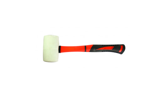 Ciocan cauciuc alb maner TPR 445g GD image