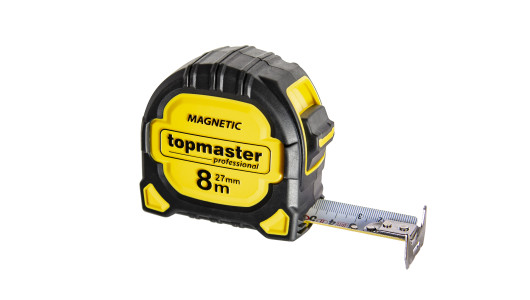 Ролетка магнитна SB трето поколение 8m x 27mm Topmaster Professional image