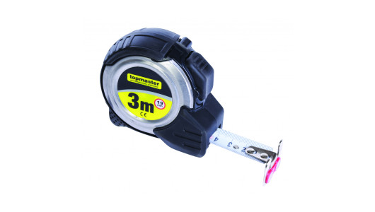 Measuring tape rule double stop metal 10m х 25mm TMP image