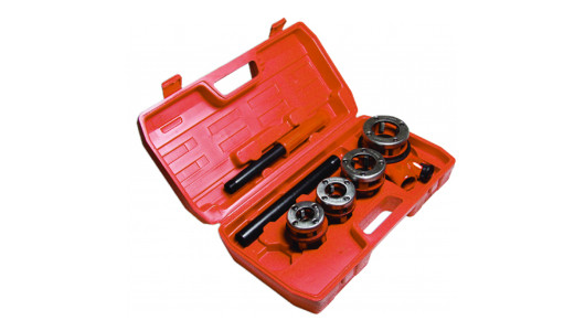 Set dispozitiv de filetat cu cliket 1/2-1 1/4" 4pcs GD image
