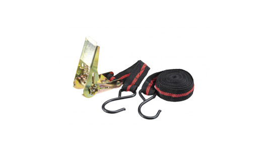 1"x15ft ratchet tie down 25mm x 4.5m GD image