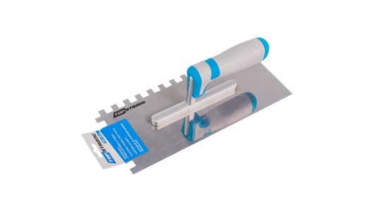 Маламашка гумена дръжка 280х120mm с гребен TopStrong image