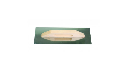 Plastring trowel with wooden handle 380x130mm image