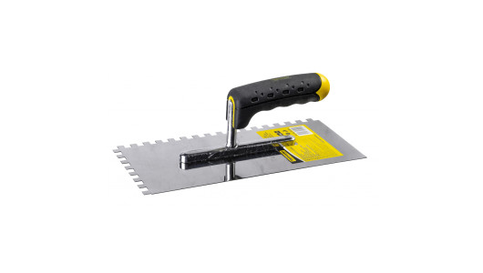 Plastring trowel stainless steel 280x130mm teeth 8x8 TMP image