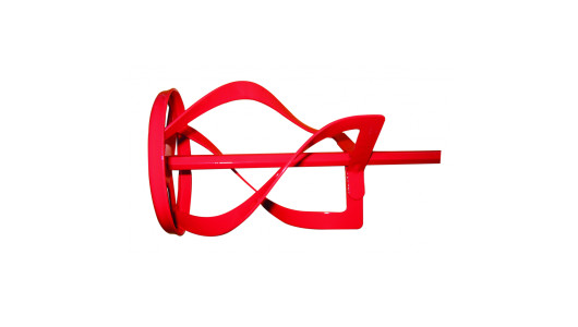 Mixing paddle with flat spiral &oslash;120x600xHEX 10mm image