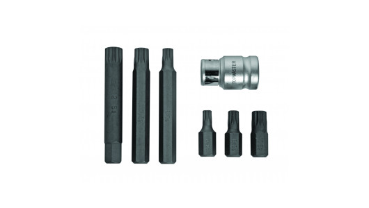 Spline bit XZN М6-М12 set 6pcs S2 TMP image