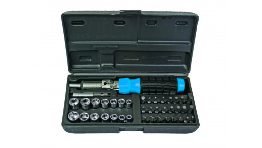 Socket rachet screwdriver blow case set 40pcs BS image