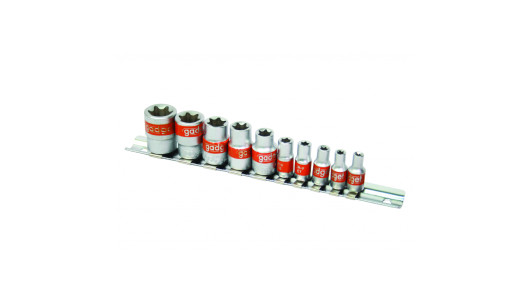 Set tubulare Torx 1/4"&3/8" 10pcs CR-V GD image