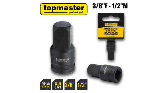 Impact adapter 3/8F-1/2M TMP image