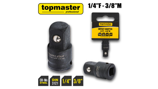 Adaptor impact 1/4F-3/8M image