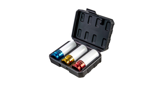 Impact sockets set 17, 19, 21mm 1/2" TMP image