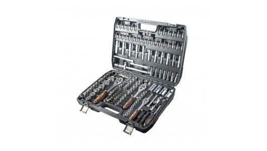 172 pcs Socket wrench set 1/4" & 3/8" & 1/2" GD image