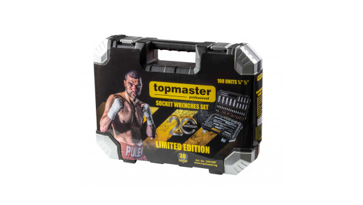 Комплект инструменти LIMITED EDITION 108 части 1/4"&1/2" Topmaster Professional image