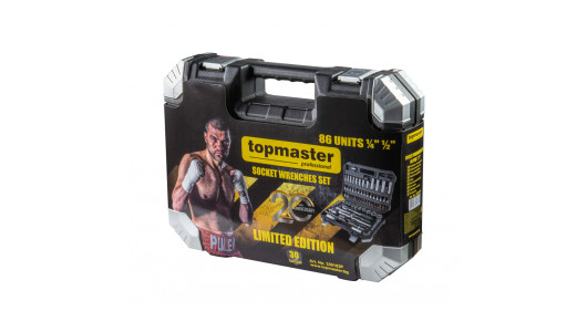 86Pcs/Trusa tubulare 1/4"&1/2" 4-32mm CrV TMP image