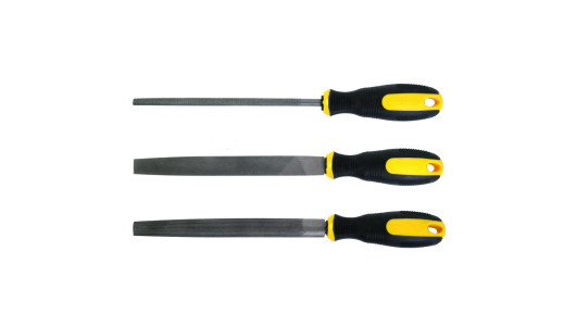 Мetal file set-flat round half round set 3pcs TMP image