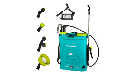 Battery sprayer with 12V/8AH battery 16l manual spray TGP image
