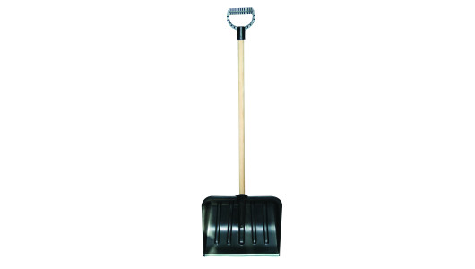 Snow shovel with handle and metal blade 40cm TG image