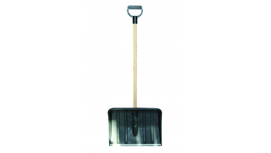 Snow shovel with handle and metal blade 48cm TG image