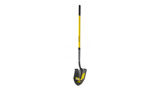 Round shovel fiberglass handle with big foot step 1500mm TMP image