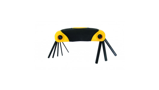 Hex key in plastic holder 1.5-6.0mm set 8pcs CR-V TMP image