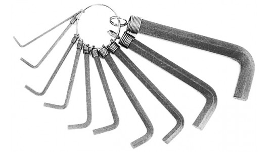 Hex key wrench set 10pcs BS image