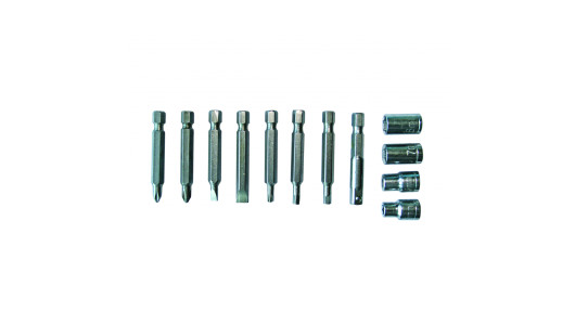 Bits 1/4" set 12pcs GD image