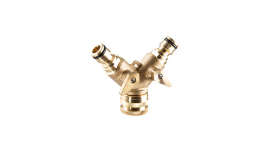 Разклонител-бърза връзка, 3/4",1/2" вътрешна резба,месинг TG GADGET image
