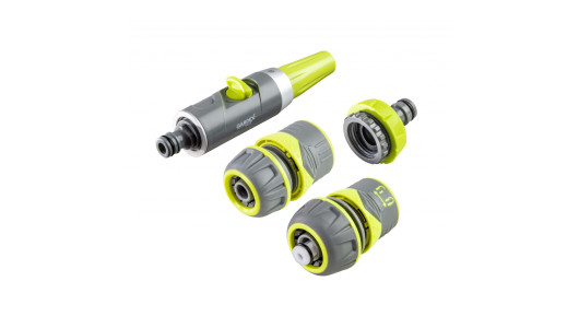 Set duza furtun adaptor robinet 3/4" 1" si conectori LUXE GX image