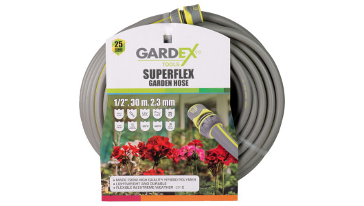 Маркуч градински SUPERFLEX 1/2", 30m, 2.3mm GARDEX image