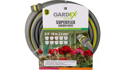 Маркуч градински SUPERFLEX 3/4", 20m, 3.3mm GX image