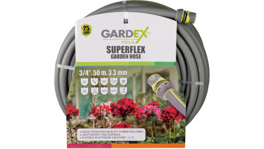 Garden hose SUPERFLEX 3/4", 50m, 3.3mm GX image