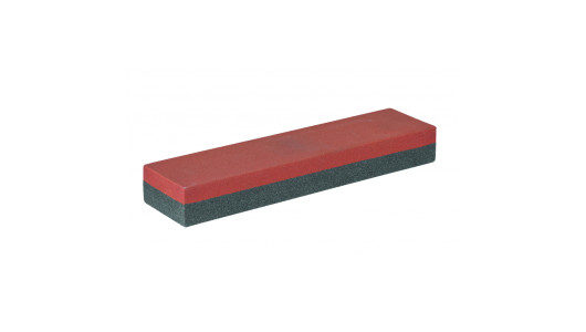 Piatra pentru ascutit cutite dreptunghiulara rosie 200x50x25 image