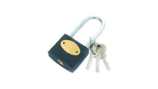 Iron pad lock 63mm / 300g. TS image