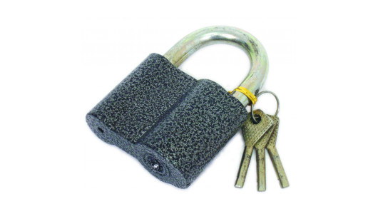 Iron pad lock 85mm TS image