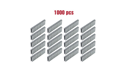 Скоби акум. такер RAIDER PRO RDP-SST20 20x6x1.08mm Type 55 1000бр. image
