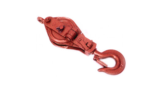 Single wheel s open tp snatch block pulley 3"/75mm TS image
