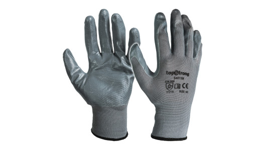 Grey latex grey base gloves TS image