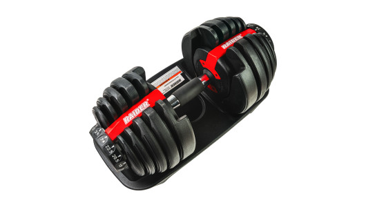 Adjustable Dumbbels 12 kg 1pcs. GYM RAIDER image