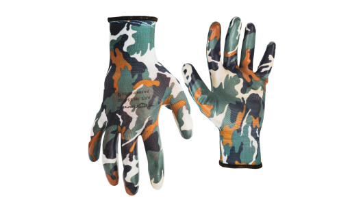 Garden gloves nitril coated with hanger TG image