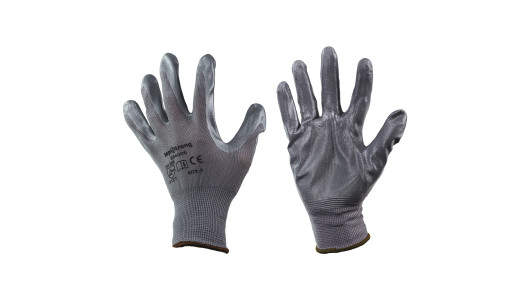 Grey nitril grey base gloves - hanger TS, 9 image